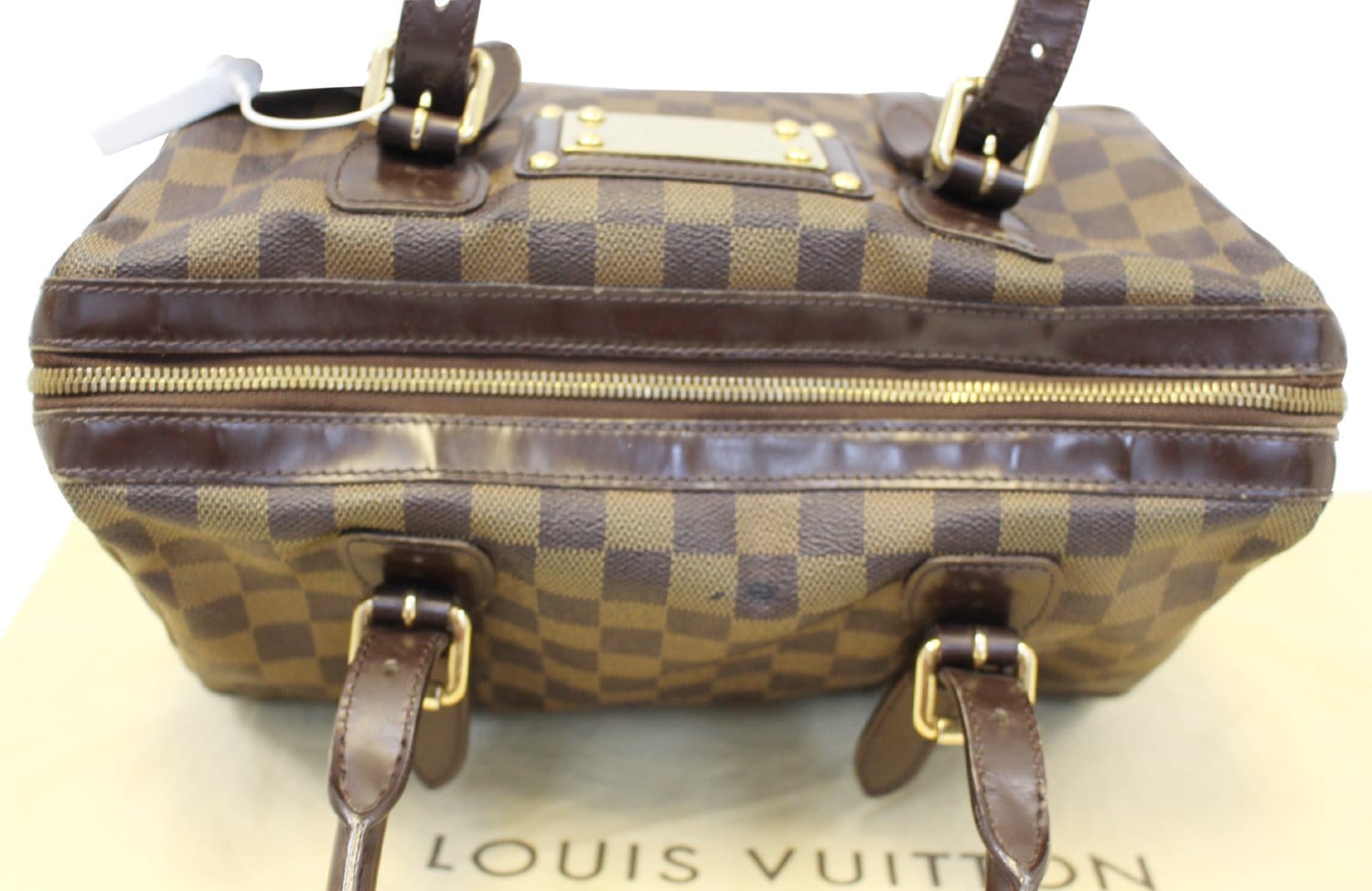 Louis Vuitton Damier Ebene Triana NM Satchel Handbag 91lk425s – Bagriculture