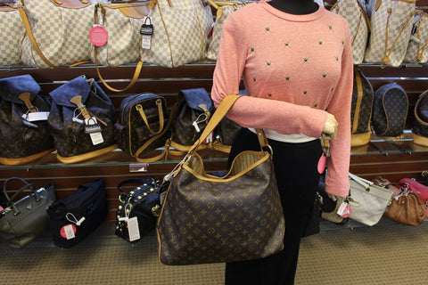 LOUIS VUITTON Monogram Canvas Delightful MM Bag