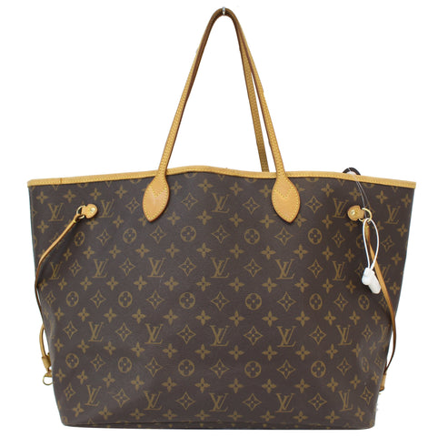LOUIS VUITTON Monogram Canvas Neverfull GM Tote Bag