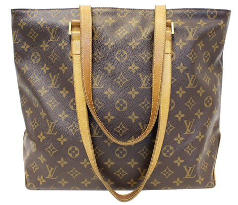 LOUIS VUITTON Monogram Canvas Cabas Mezzo Tote Bag
