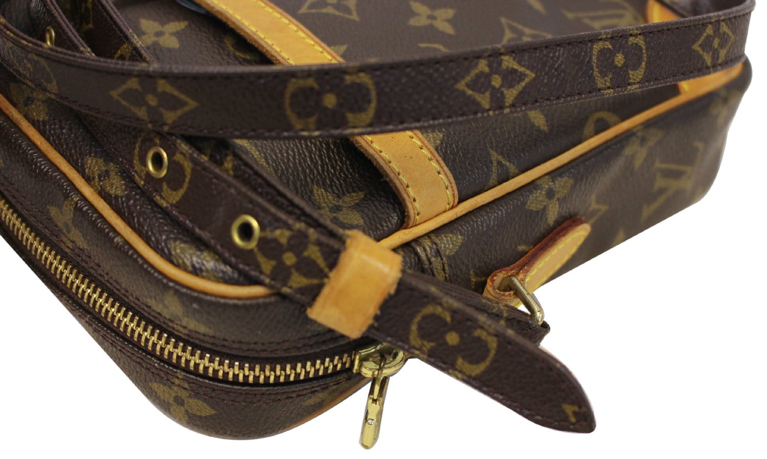 Louis Vuitton Danube Shoulder Bag Navy Canvas Upside Down Monogram for sale  online