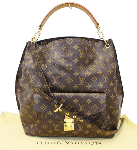 LOUIS VUITTON Metis Hobo Monogram Shoulder Bag with Strap