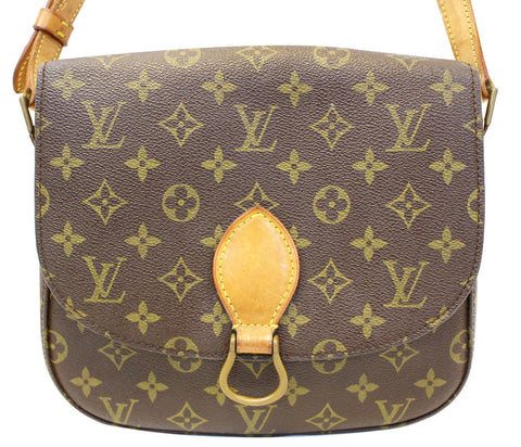 LOUIS VUITTON Monogram Canvas Saint Cloud GM Crossbody Bag