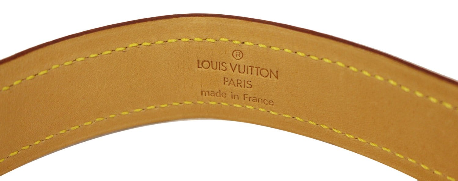 Louis Vuitton Baxter Brown Monogram Bow Dog Collar