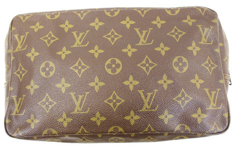 LOUIS VUITTON Monogram Trousse Toilette 28 Clutch Pouch