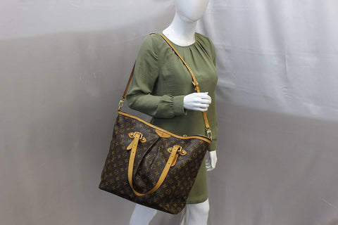 LOUIS VUITTON Monogram Palermo GM Tote Shoulder Bag
