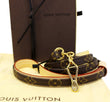 LOUIS VUITTON Monogram Canvas Baxter Dog Leash MM