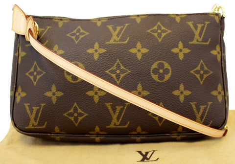 LOUIS VUITTON Monogram Canvas Pochette Accessoires Pouch