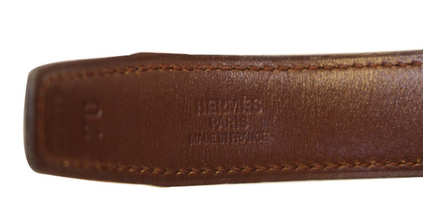 HERMES Replacement Black Belt Strap Size 33