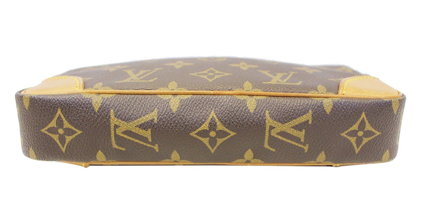 Louis Vuitton Monogram Pochette Marly Dragonne Wristlet Clutch Pouch 1216lv47