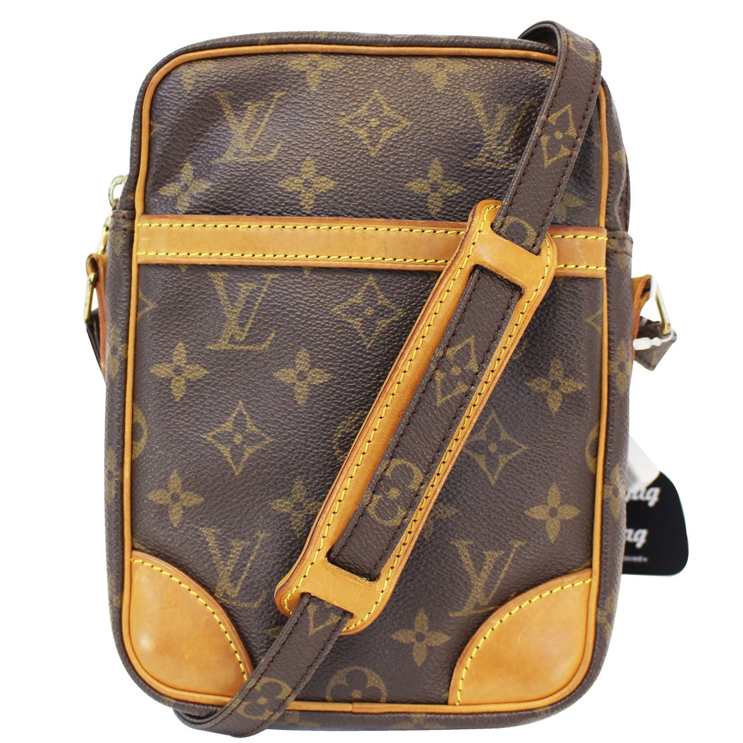 Authentic Louis Vuitton Monogram Mini Danube Shoulder Bag Cross