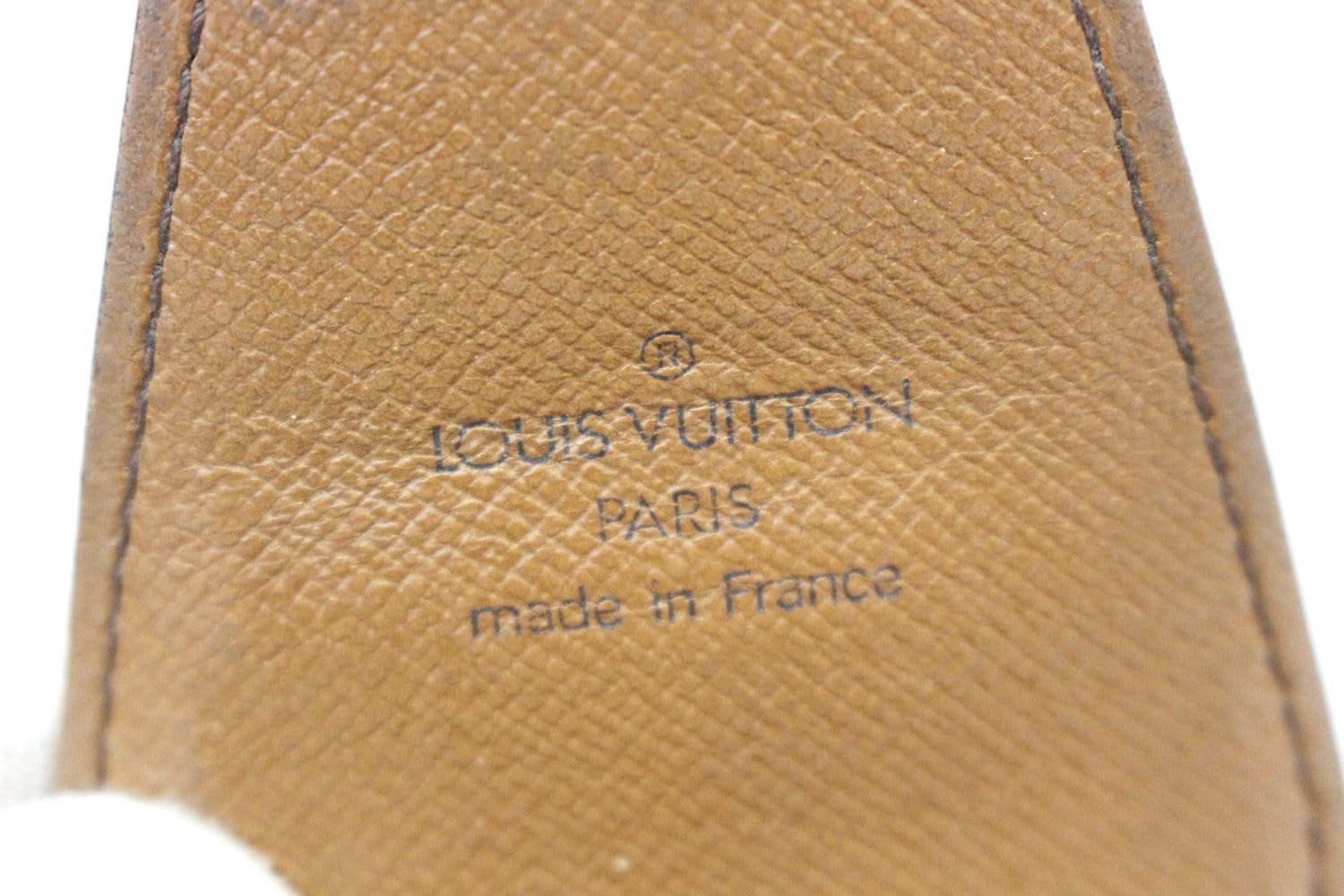 Louis Vuitton cigarette case Monogram beige Monogram canvas used T17607