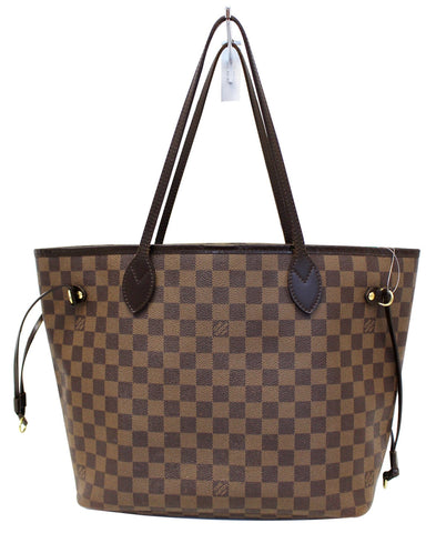 LOUIS VUITTON Damier Ebene Neverfull MM Tote Bag