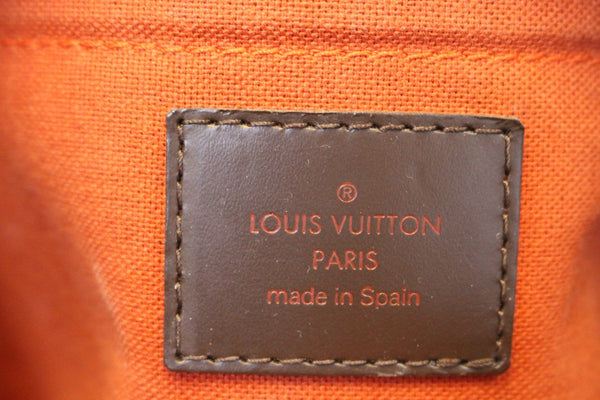 LOUIS VUITTON Ribera MM Damier Ebene Brown Satchel Bag