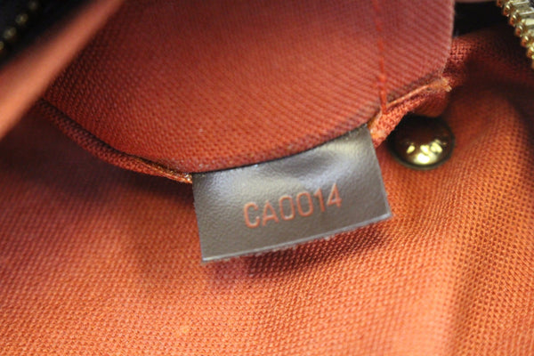 LOUIS VUITTON Ribera MM Damier Ebene Brown Satchel Bag