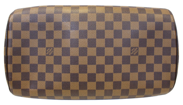 LOUIS VUITTON Ribera MM Damier Ebene Brown Satchel Bag