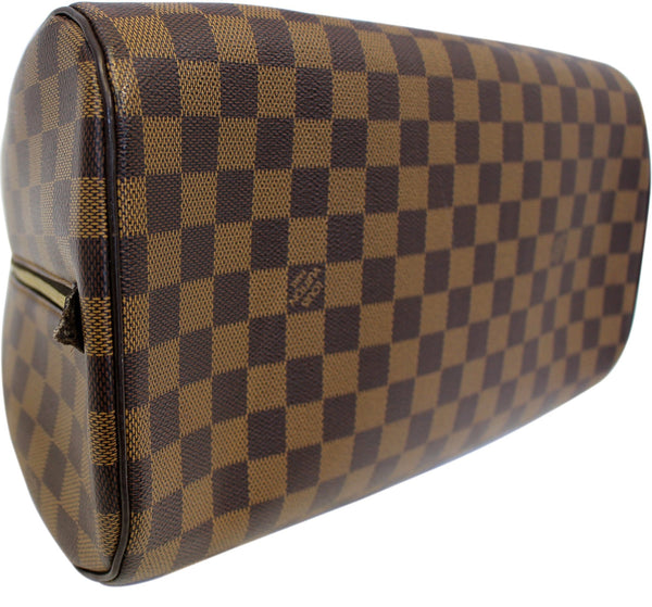 LOUIS VUITTON Ribera MM Damier Ebene Brown Satchel Bag