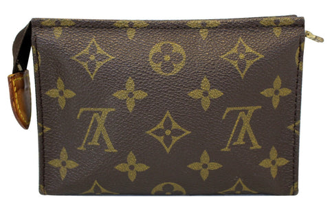 LOUIS VUITTON Monogram Poche Toilette 15 Cosmetics Pouch