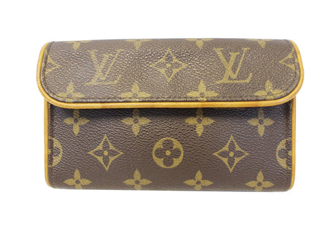 LOUIS VUITTON Monogram Canvas Pochette Florentine Bag
