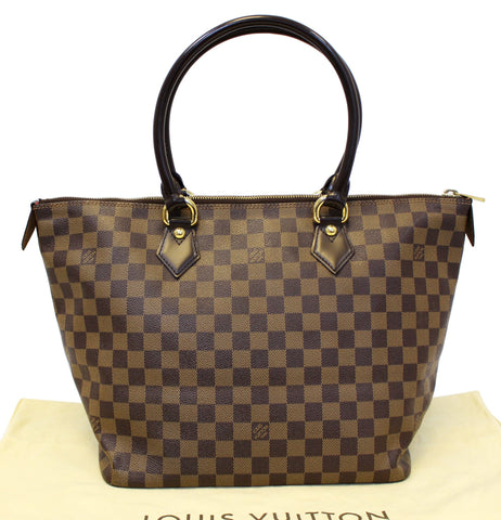 LOUIS VUITTON Saleya MM Damier Ebene Shoulder Bag
