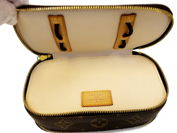 LOUIS VUITTON Monogram Canvas Trousse Blush PM Cosmetic Case