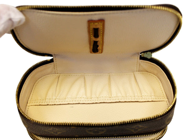 LOUIS VUITTON Monogram Canvas Trousse Blush PM Cosmetic Case