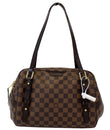 LOUIS VUITTON Damier Ebene Rivington GM Shoulder Bag