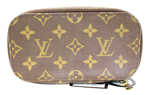 LOUIS VUITTON Monogram Canvas Trousse Blush PM Cosmetic Case