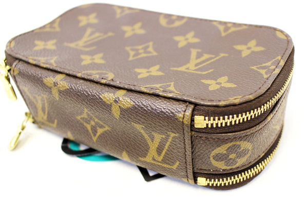 LOUIS VUITTON Monogram Canvas Trousse Blush PM Cosmetic Case