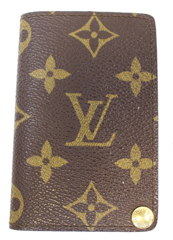 LOUIS VUITTON Monogram Porte Cartes Credit Card Case