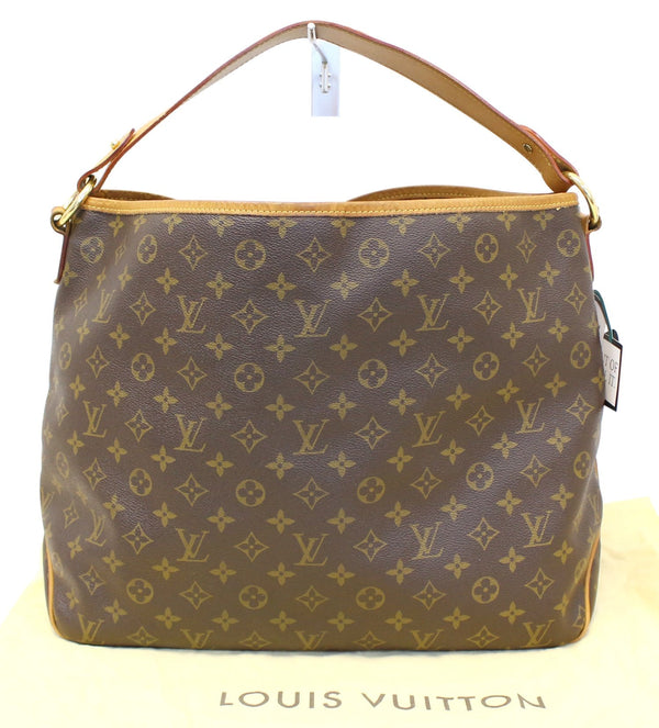 LOUIS VUITTON Monogram Canvas Delightful MM Tote Shoulder Bag