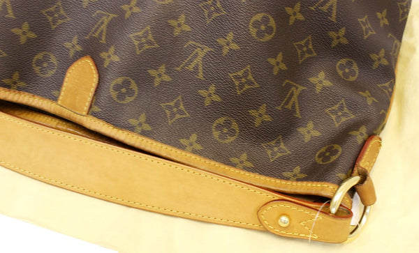 LOUIS VUITTON Monogram Canvas Delightful MM Tote Shoulder Bag