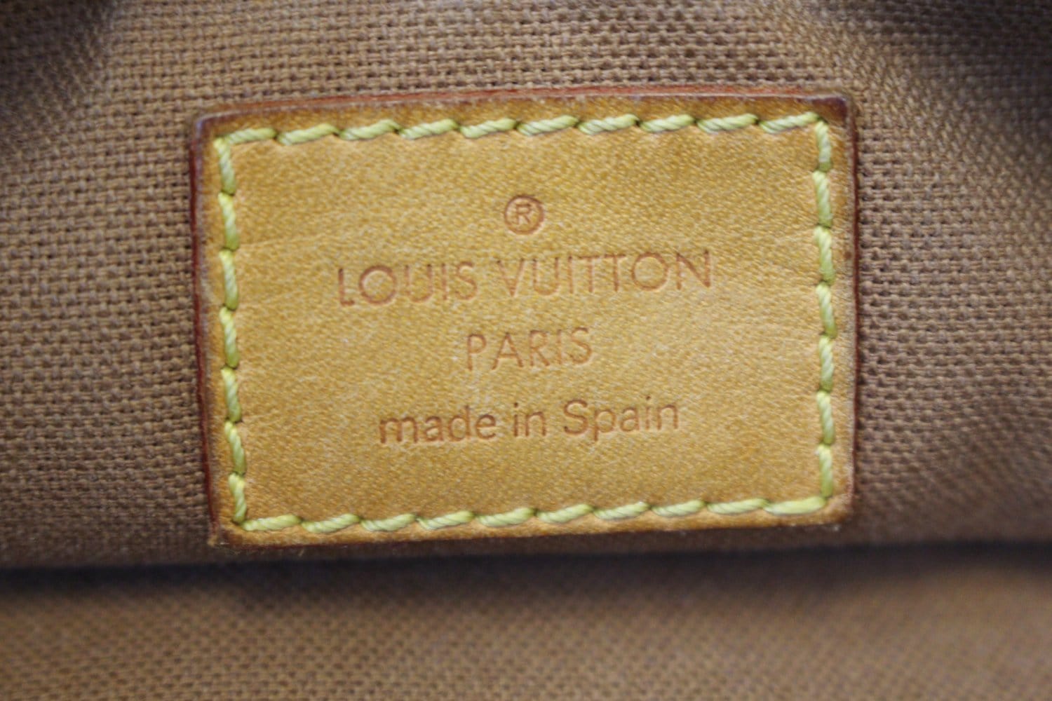 Sold at Auction: Louis Vuitton, LOUIS VUITTON, MONOGRAM CANVAS TULUM  SHOULDER BAG, RUBBERIZED COTTON CANVAS IN CLASSIC LOGO PRINT