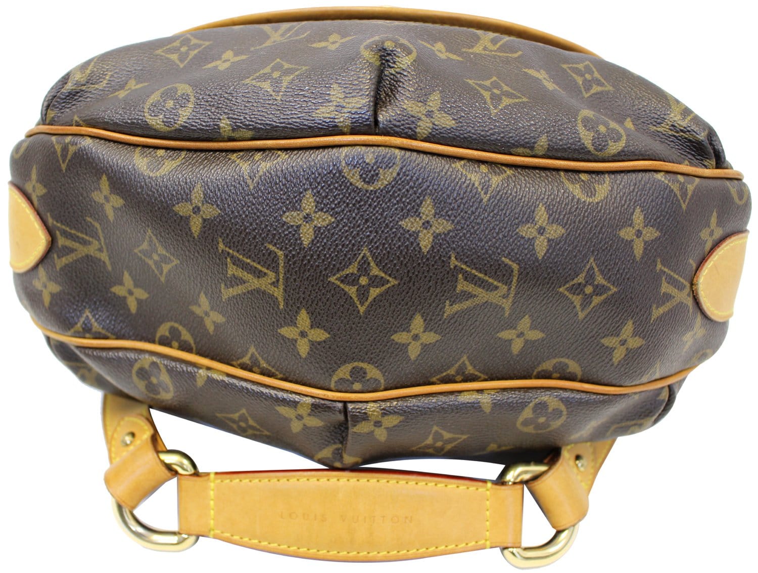 Louis Vuitton Tulum Handbag Monogram Canvas GM Brown 1316453