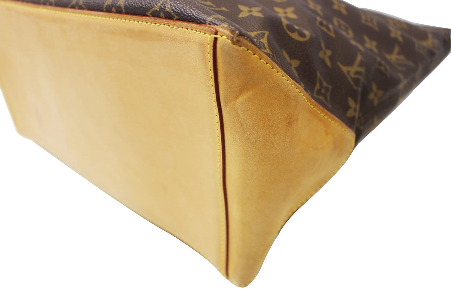 Authentic Louis Vuitton Monogram Cabas Mezzo Tote/Shoulder Bag