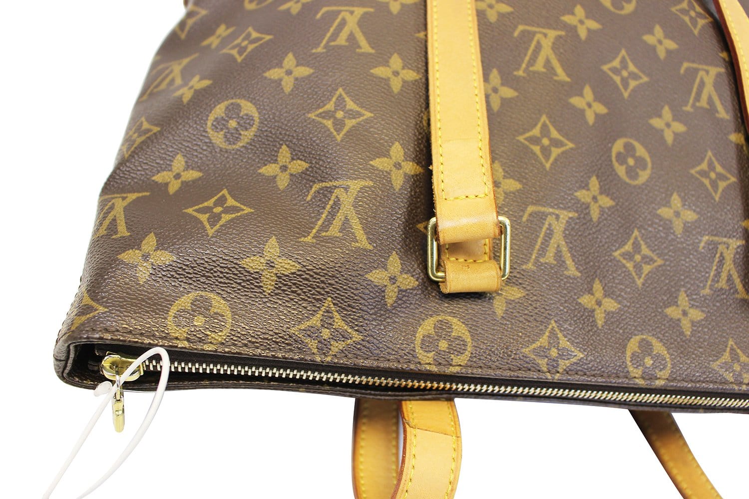 Louis Vuitton Monogram Cabas Mezzo Tote Shoulder Handbag