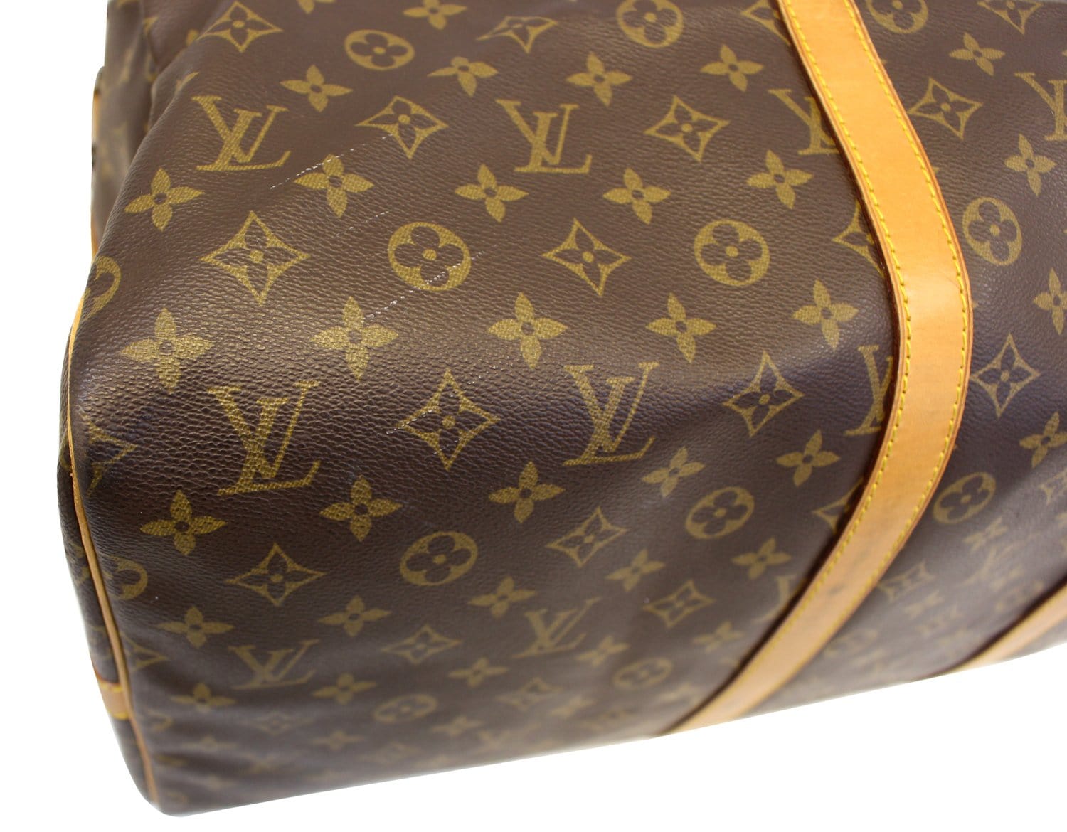 Shop Louis Vuitton Keepall Monogram Logo Boston Bags (M23118) by