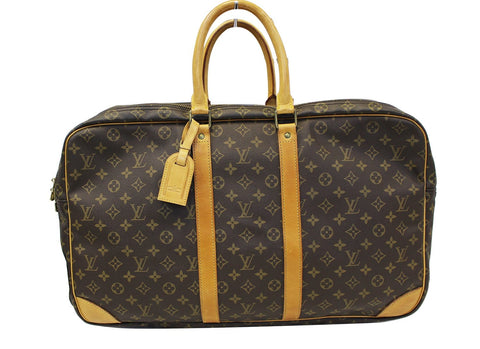 LOUIS VUITTON Monogram Canvas Alize 3 Poche Soft Suitcase Rare!