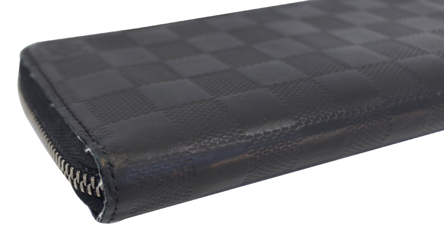 Louis Vuitton Black Damier Infini Leather Zippy Vertical Wallet 863454 –  Bagriculture