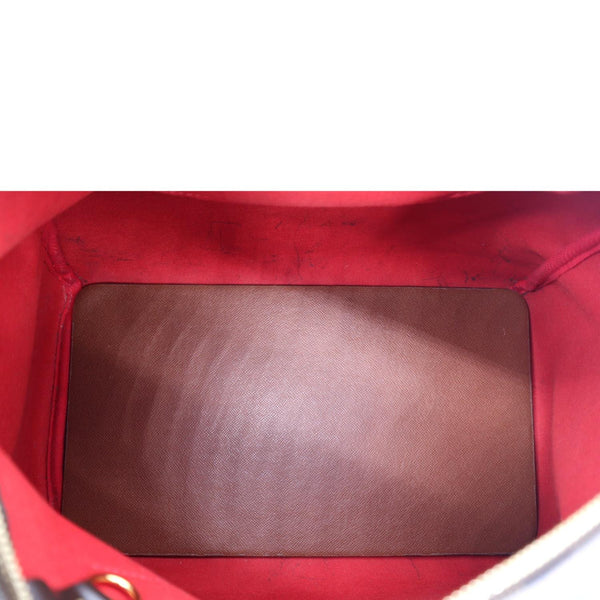 LOUIS VUITTON Speedy 30 Damier Ebene Satchel Bag Brown