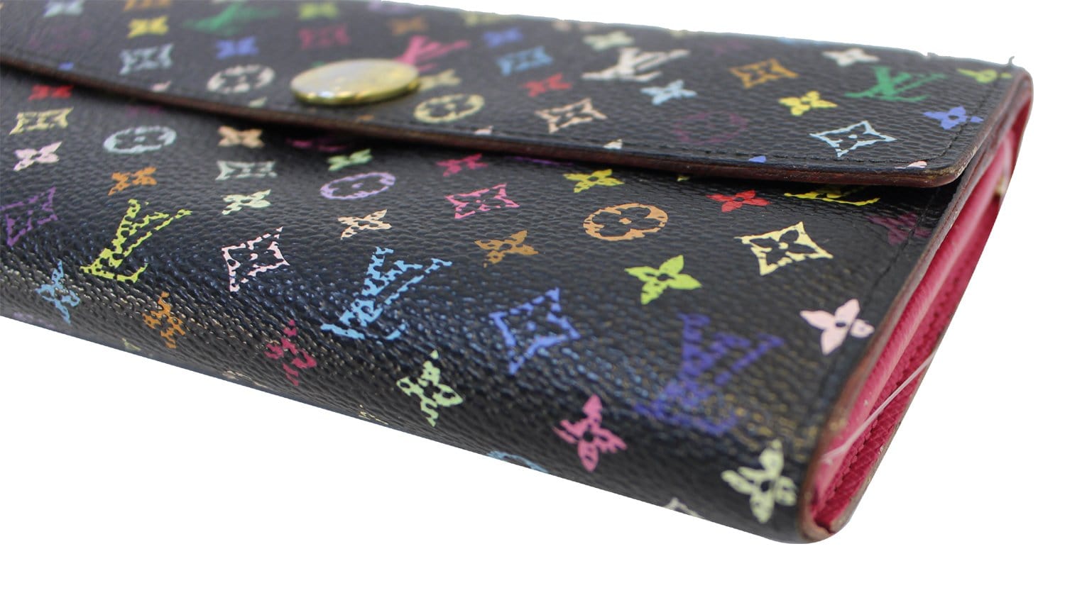 Sarah cloth wallet Louis Vuitton Multicolour in Cloth - 25979276