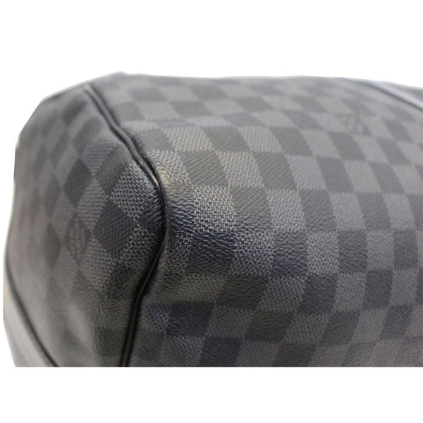 LOUIS VUITTON Keepall 55 Damier Graphite Bandouliere Travel Bag