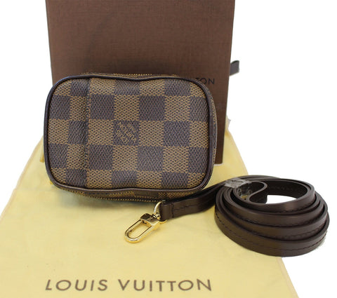 LOUIS VUITTON Damier Ebene Etui Okapi PM Pouch Bag - Final Call