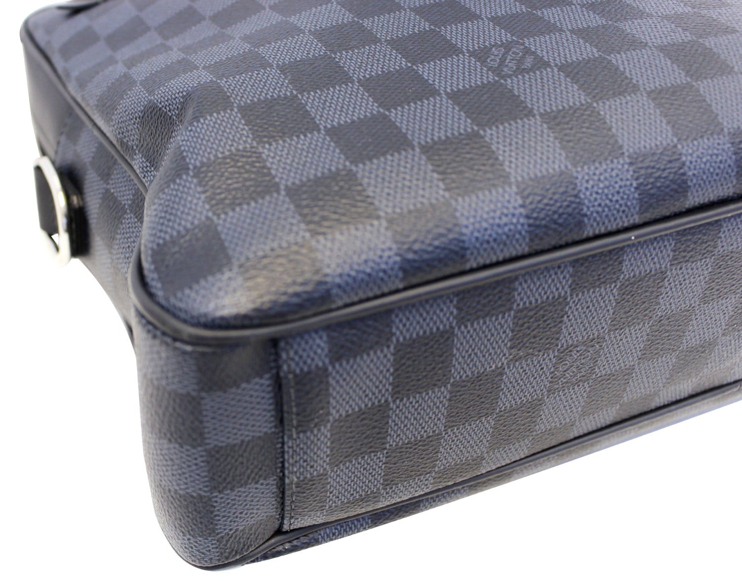 LOUIS VUITTON Work LV Cobalt Damier Tote Portfolio Briefcase Shoulder  Laptop Bag