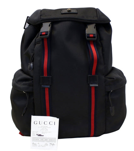 GUCCI Techno Canvas Unisex Backpack 429037