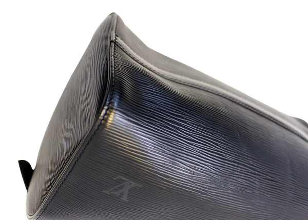 LOUIS VUITTON Pre Owned handbag Epi Leather Black Speedy 30 Satchel