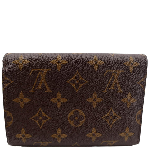 LOUIS VUITTON Monogram Canvas Wallet Brown