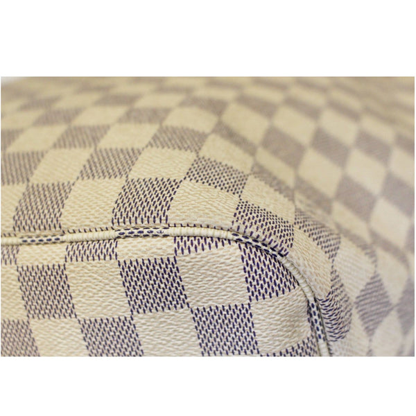 LOUIS VUITTON Neverfull MM Damier Azur Tote Shoulder Bag