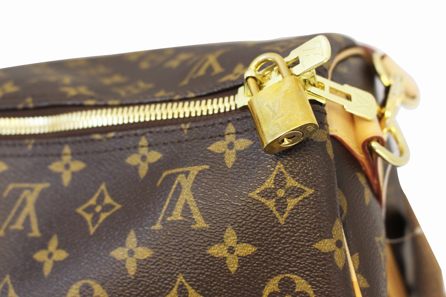Louis Vuitton Keepall 60 Bandouliere Monogram Canvas Travel Bag on
