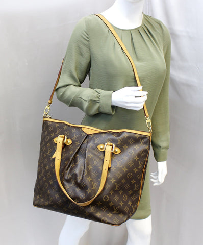LOUIS VUITTON Monogram Palermo GM Tote Shoulder Bag - Final Call